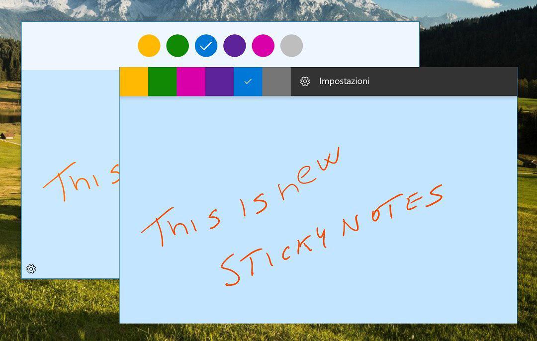 آپدیت جدید اپلیکیشن Sticky Notes برای ویندوز 10 منتشر شد