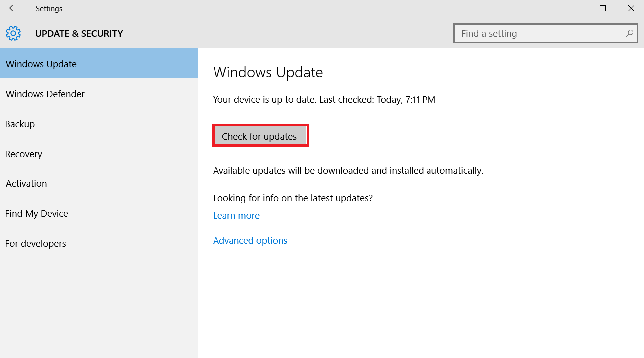 چرا نباید به Check for Updates در ویندوز 10 سر بزنیم؟