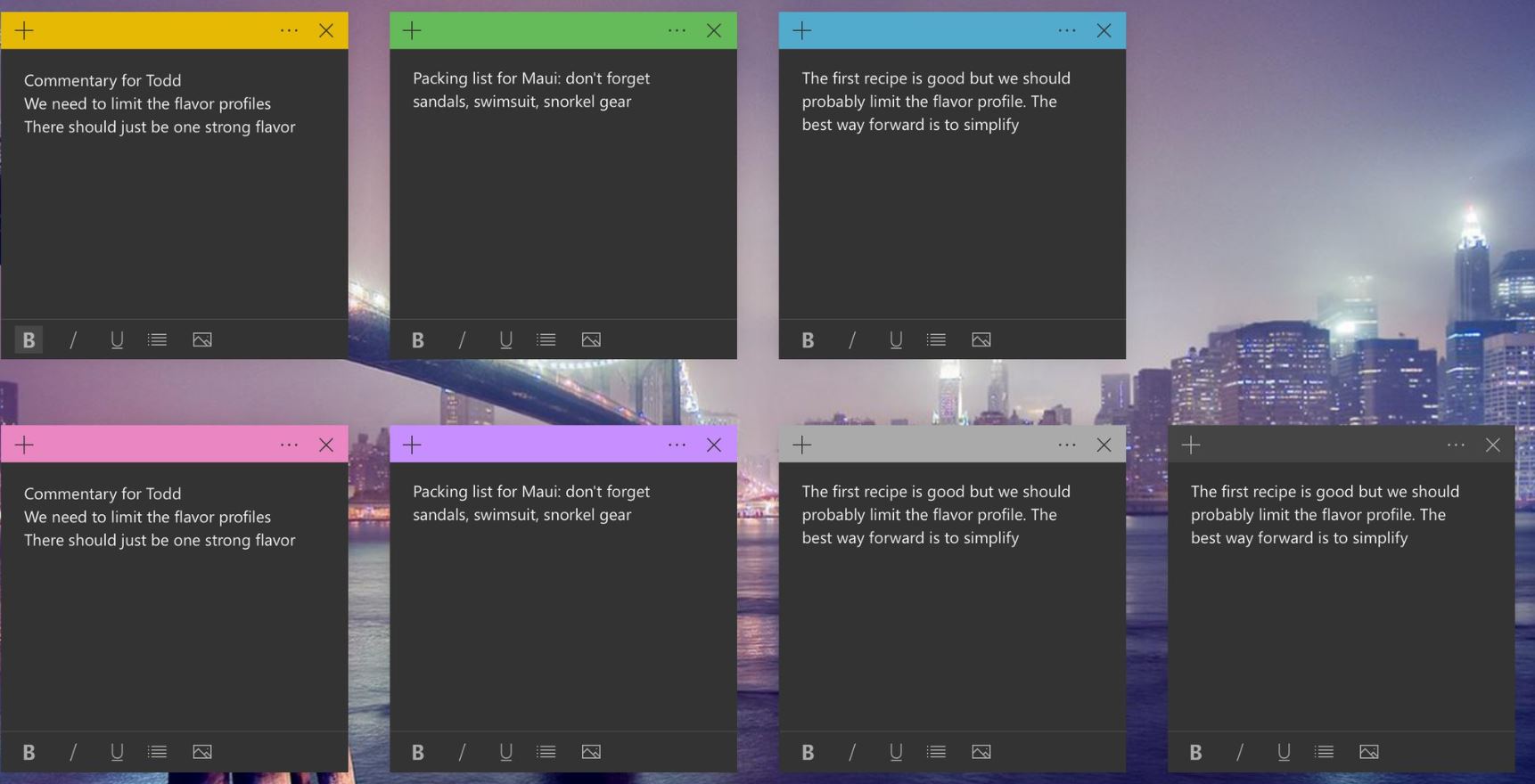 آپدیت جدید استیک نوت ویندوز 10 امکان پنهان سازی یادداشت‌ها را دارد